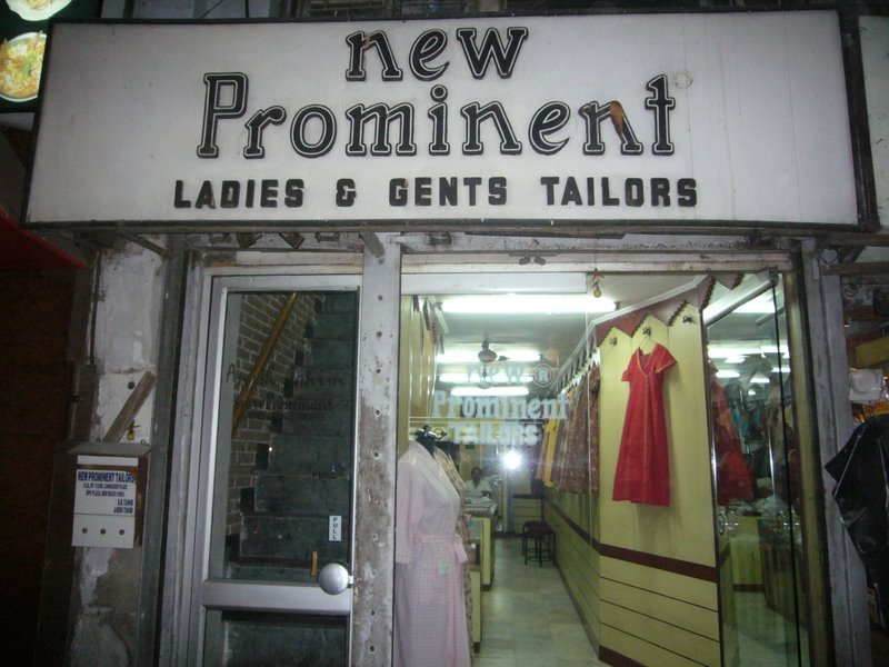 The New Prominent Tailor in Connaught Place.